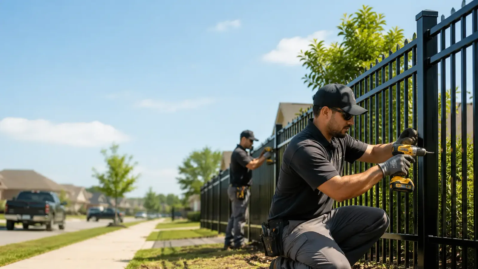 Metal Fence Installation in Urbana, MO